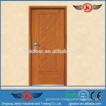 JK-A9037 Strong Armored Wooden Room Door Veneer Design
